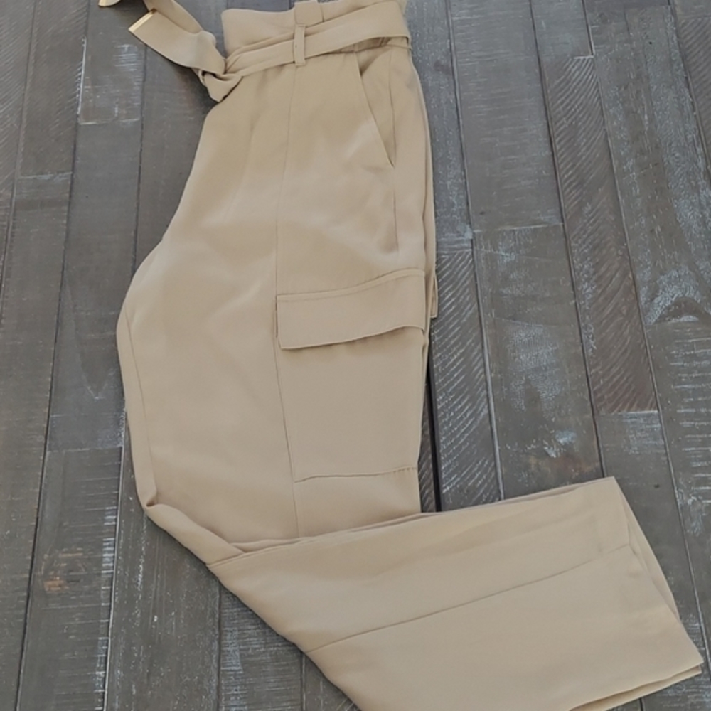 Michael Kors tie at waist pants
